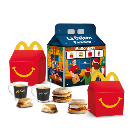 Cajota Familiar Feliz Desayuno para cuatro personas