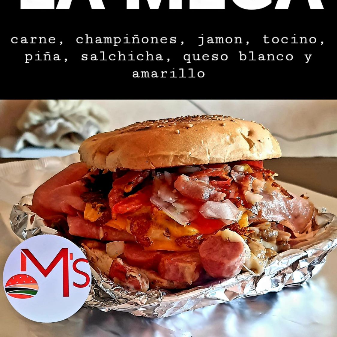 Hamburguesa Mega