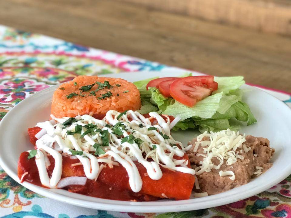 Enchiladas Rojas