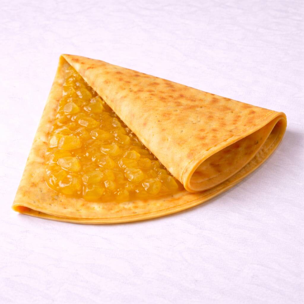 Crepa de Mermelada de Piña