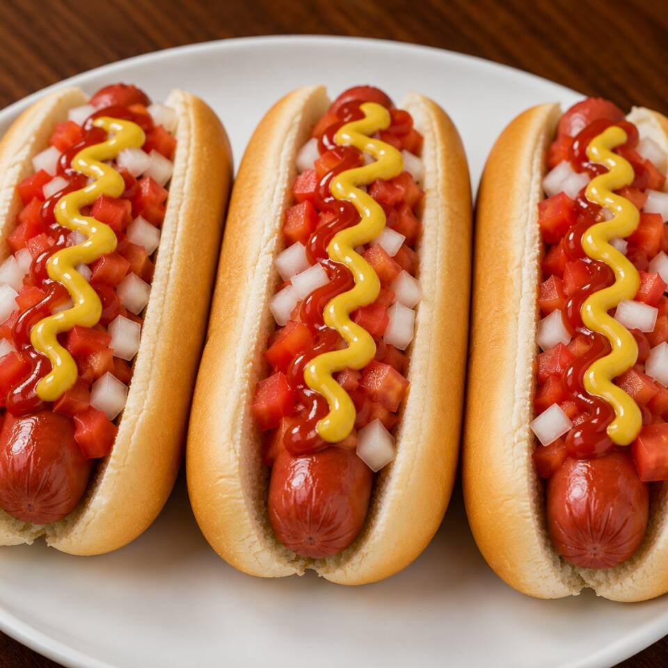 Hotdogs(3 pzs)