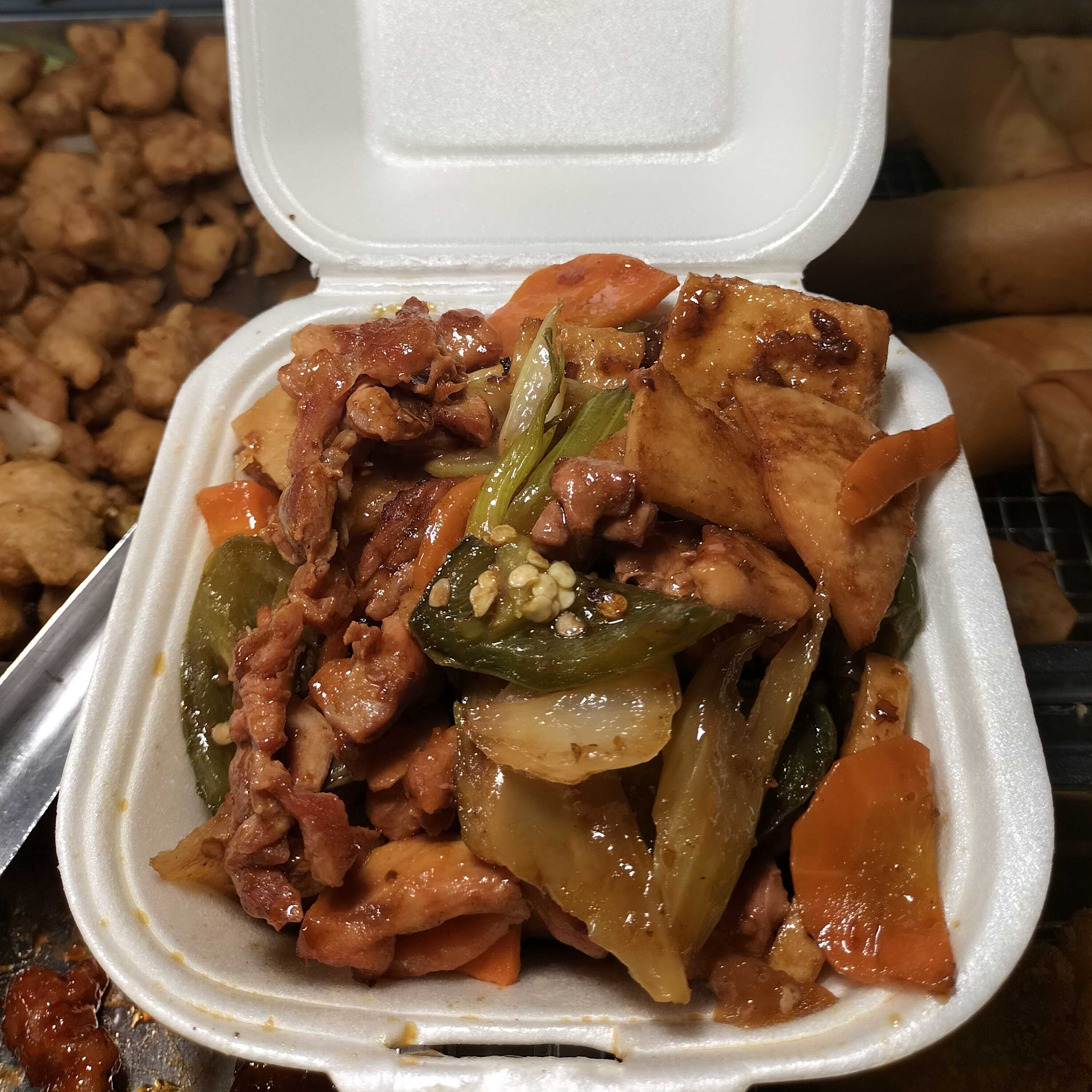 Pollo con Jícama