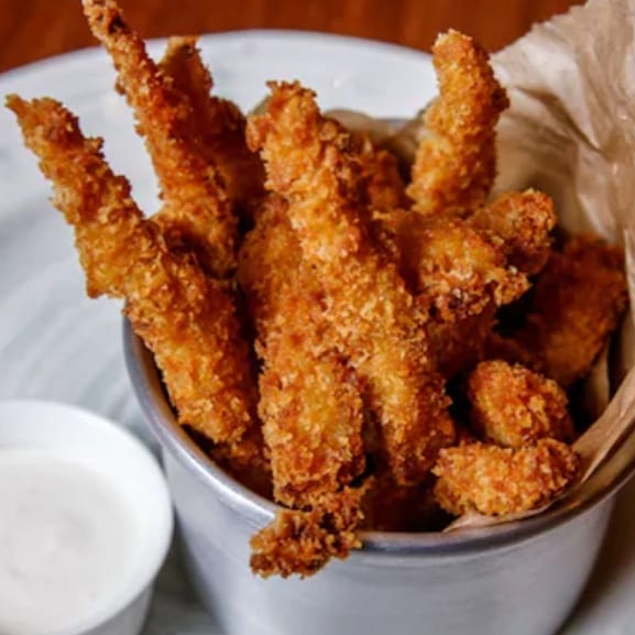 PALITOS DE POLLO FRITO