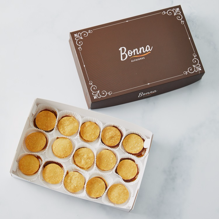 Alfajores Pequeños de Miel 15 uds