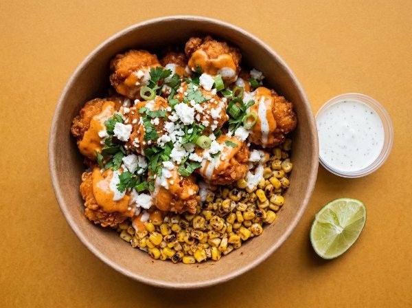 Esquites Buffalo Ranch
