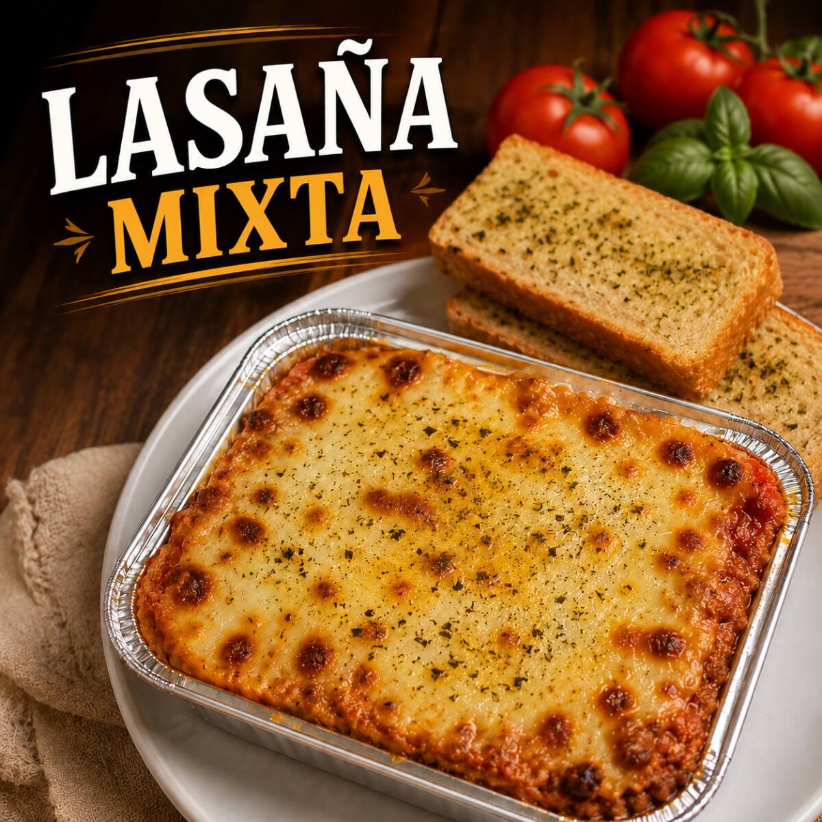 Lasaña Mixta (450grs)