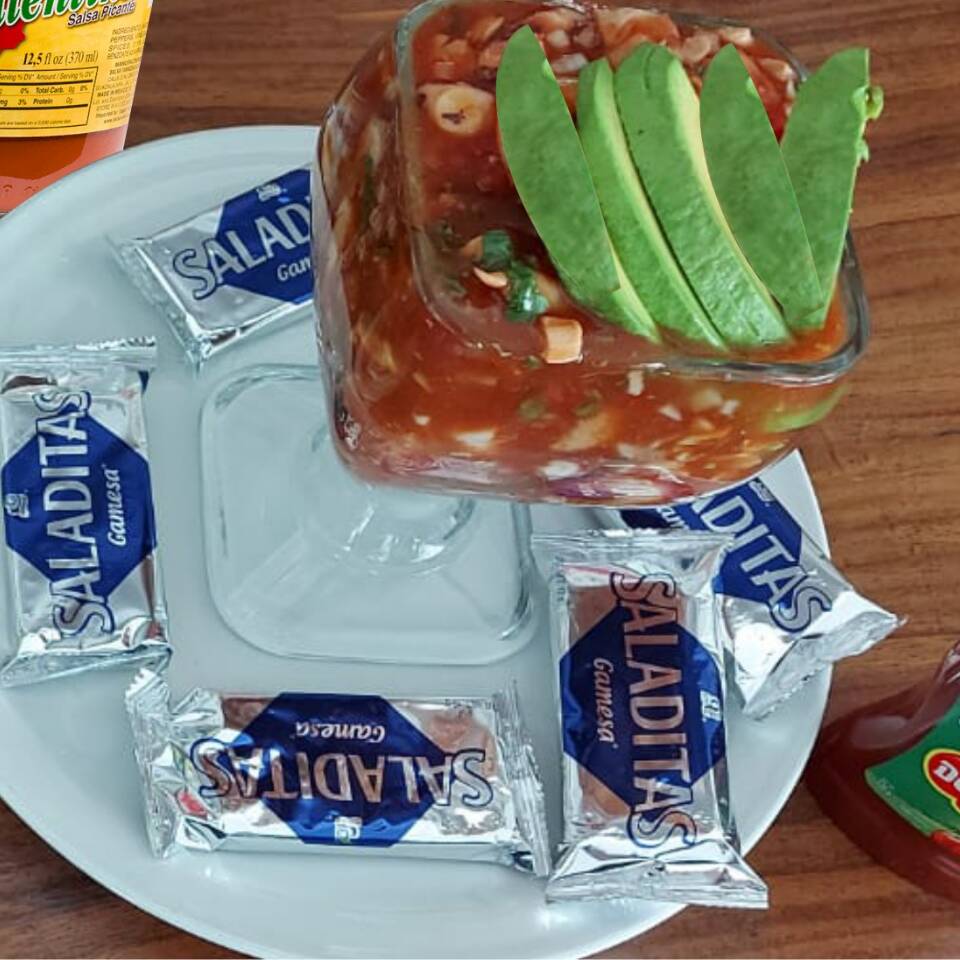 Combo Ceviche + pescadillas