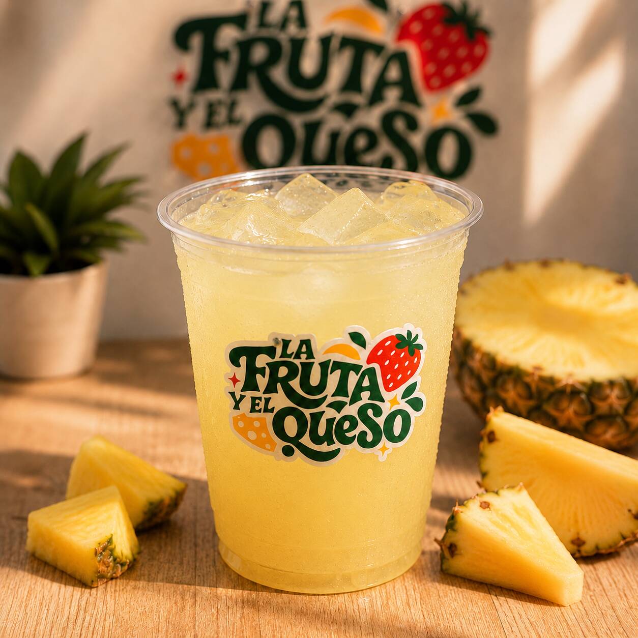 Agua Fresca de Piña