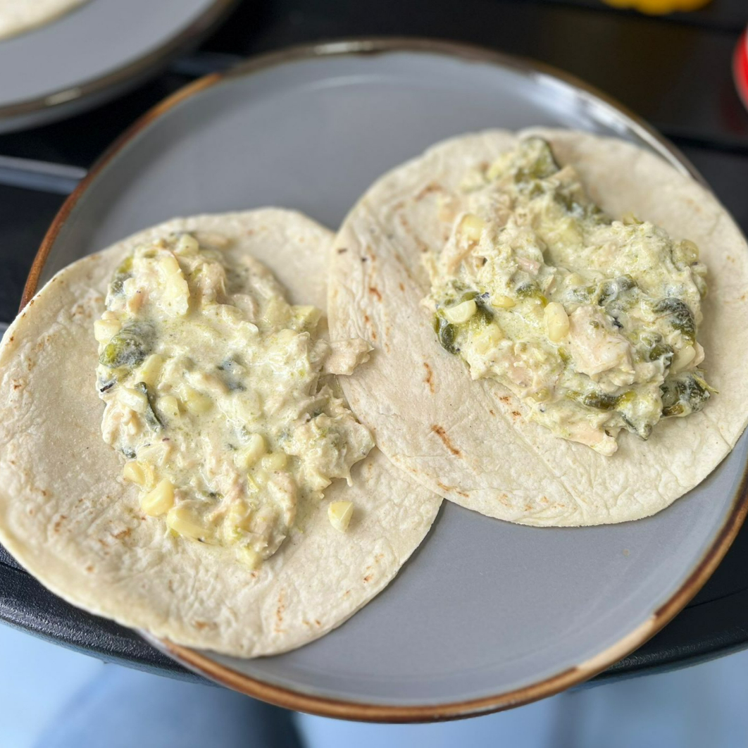 TACO DE RAJAS POBLANAS