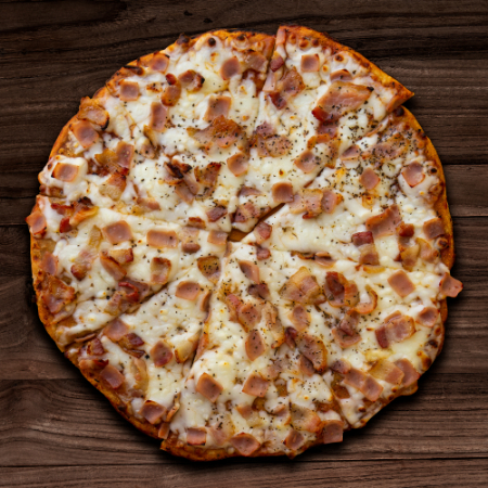 Pizza Ham Becon