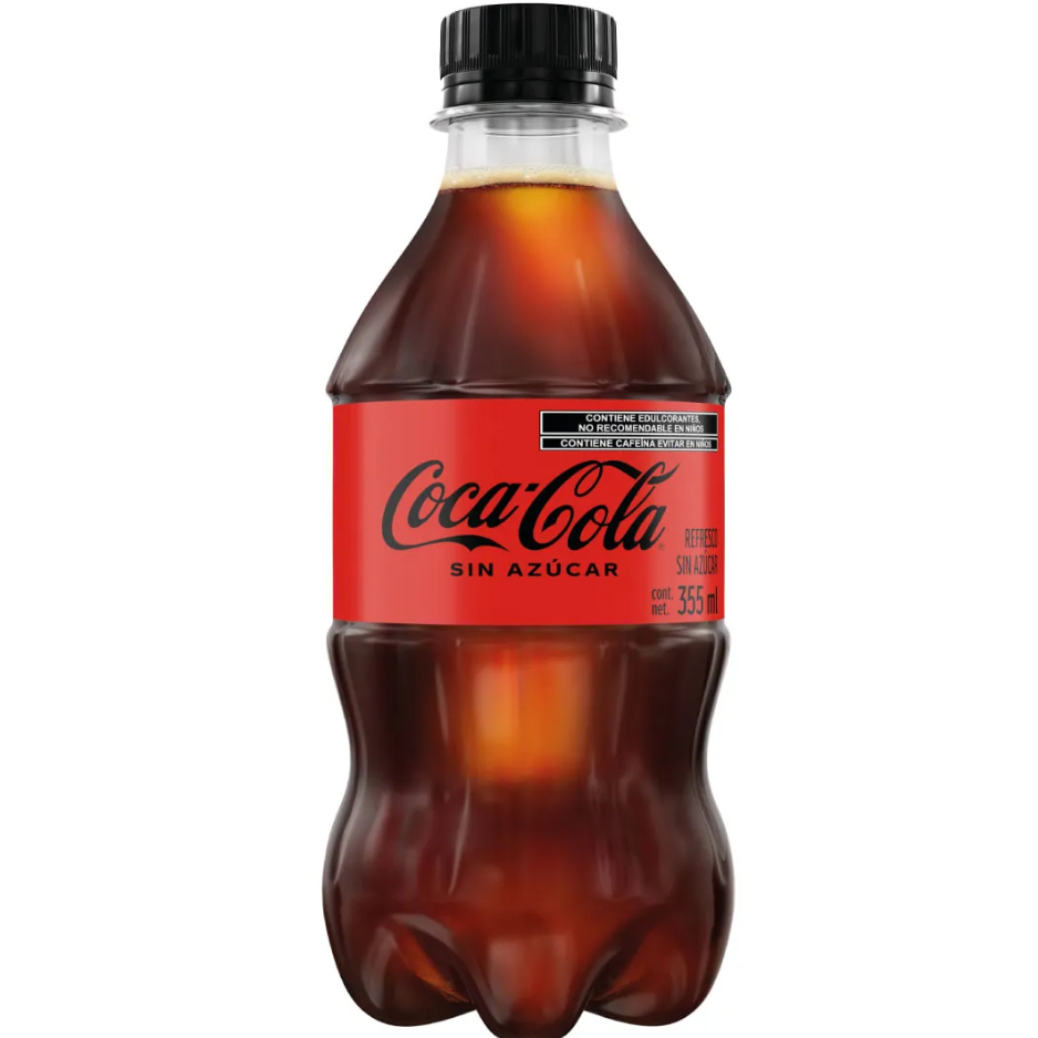 COCA COLA SIN AZUCAR 355 ML