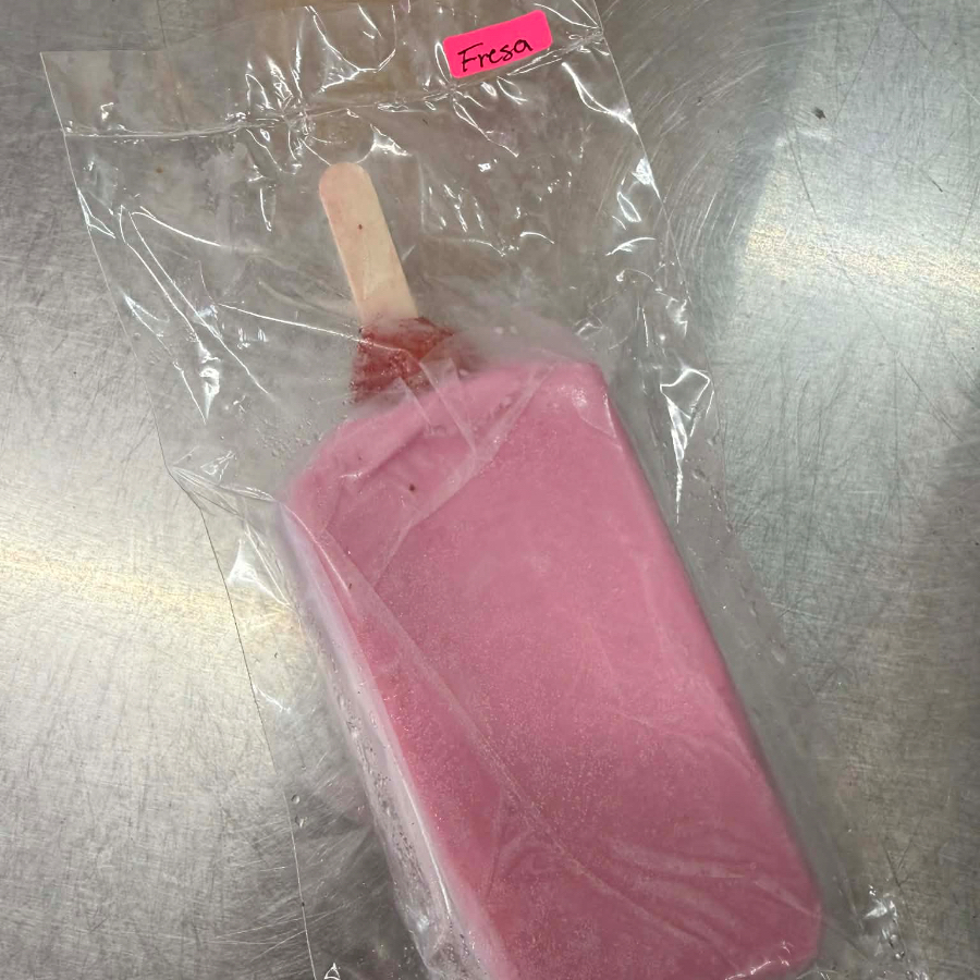 Paleta de Fresa