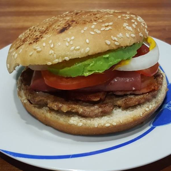 Hamburgesa Sencilla