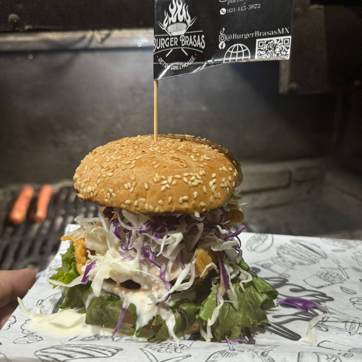 Combo - 2 Hamburguesas Pollo Crunchy y Papas