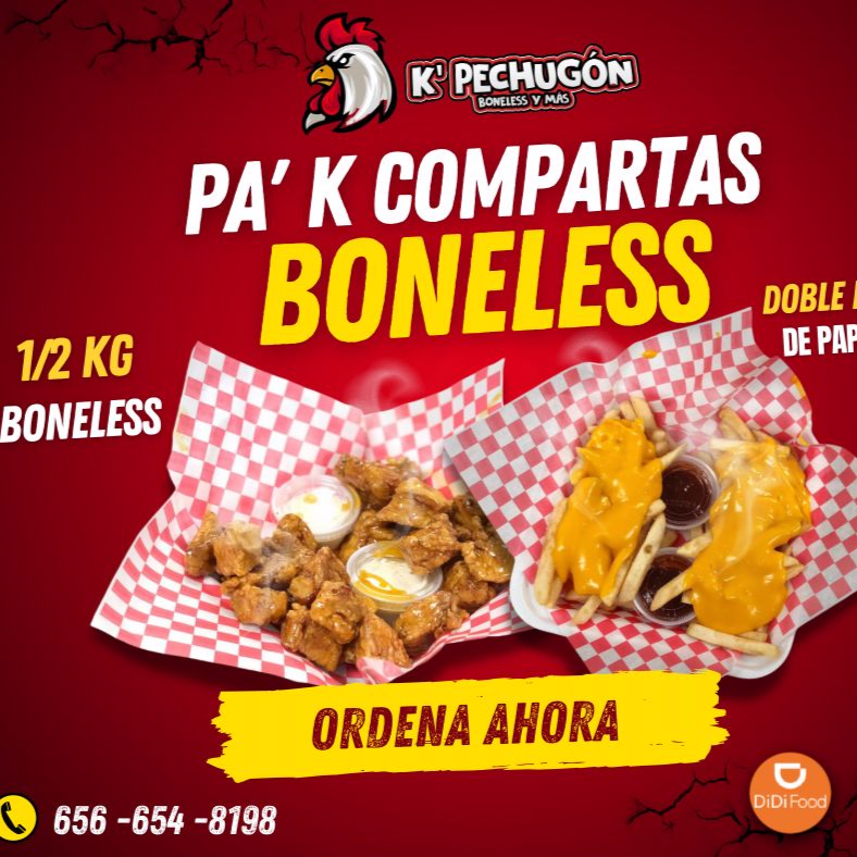 Pa' K Compartas Boneless