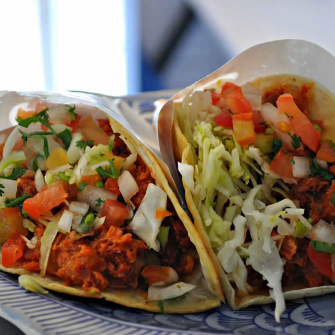 Orden tacos de Marlín con Queso