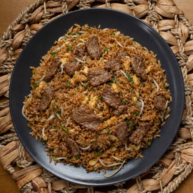 Arroz con res 3-4 pers.