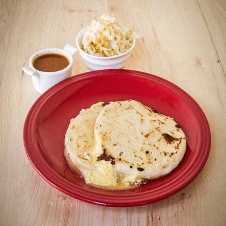 Pupusa Ajo con Queso