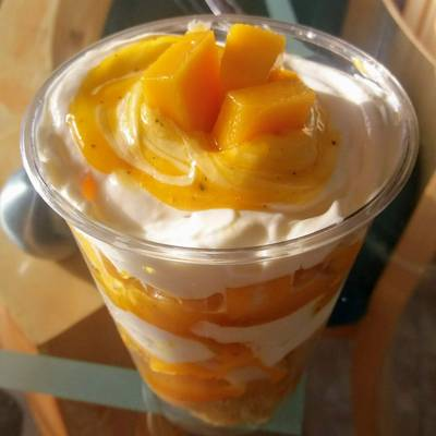Mangos con Crema