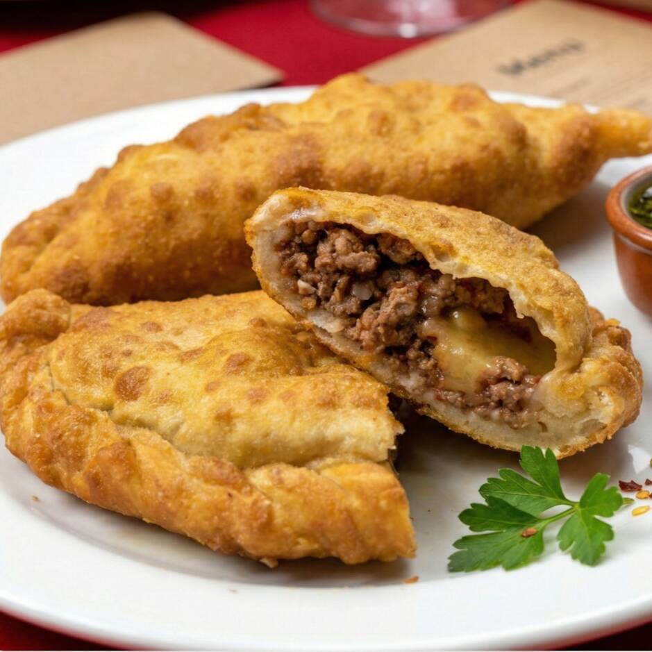 Empanada de Chistorra con Queso
