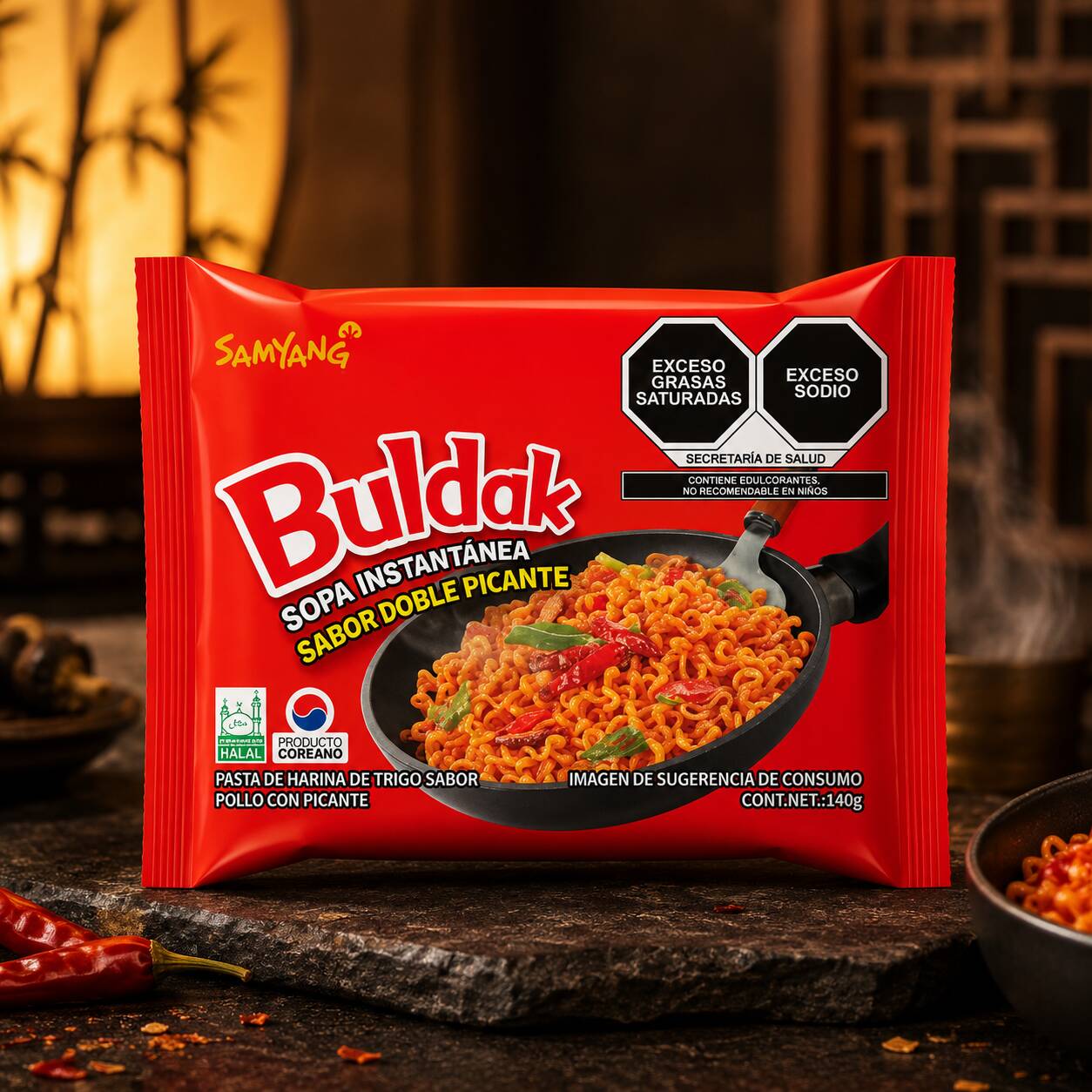 Buldak Picante 140g.