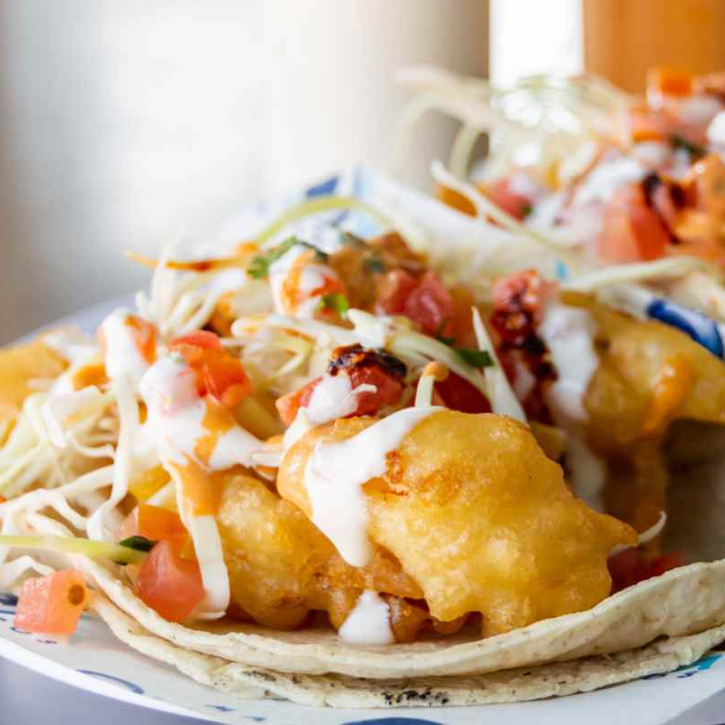 taco de camaron 3pz