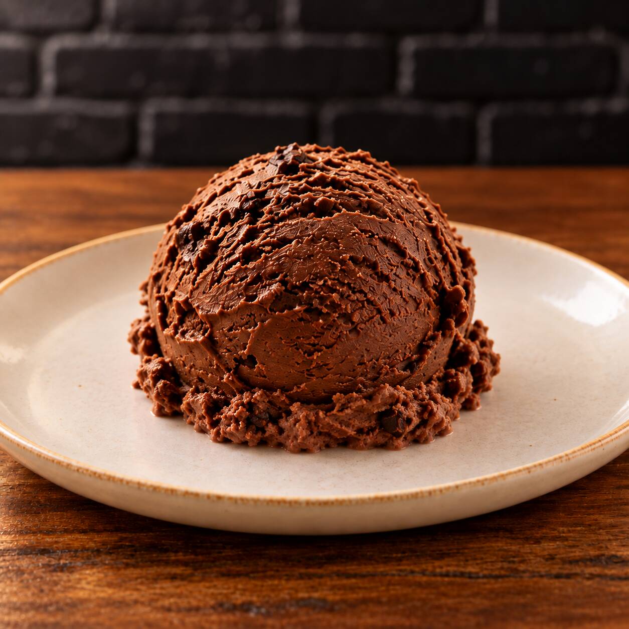 Bola de nieve sabor chocolate