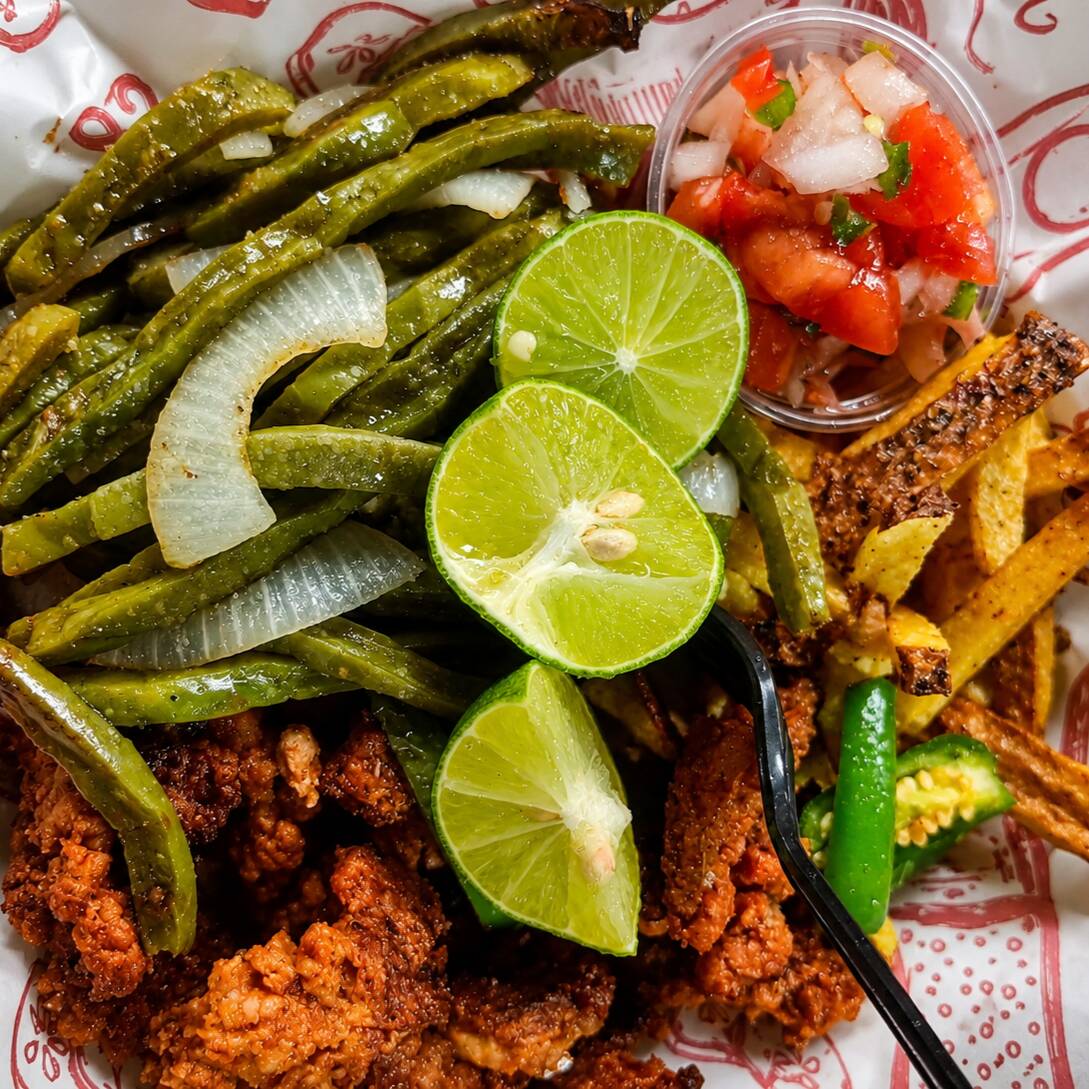Taco de longaniza