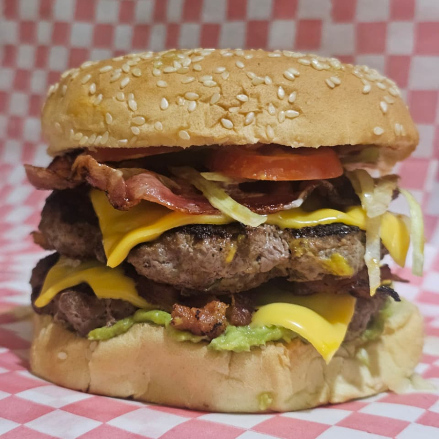 Hamburguesa al Carbon Doble