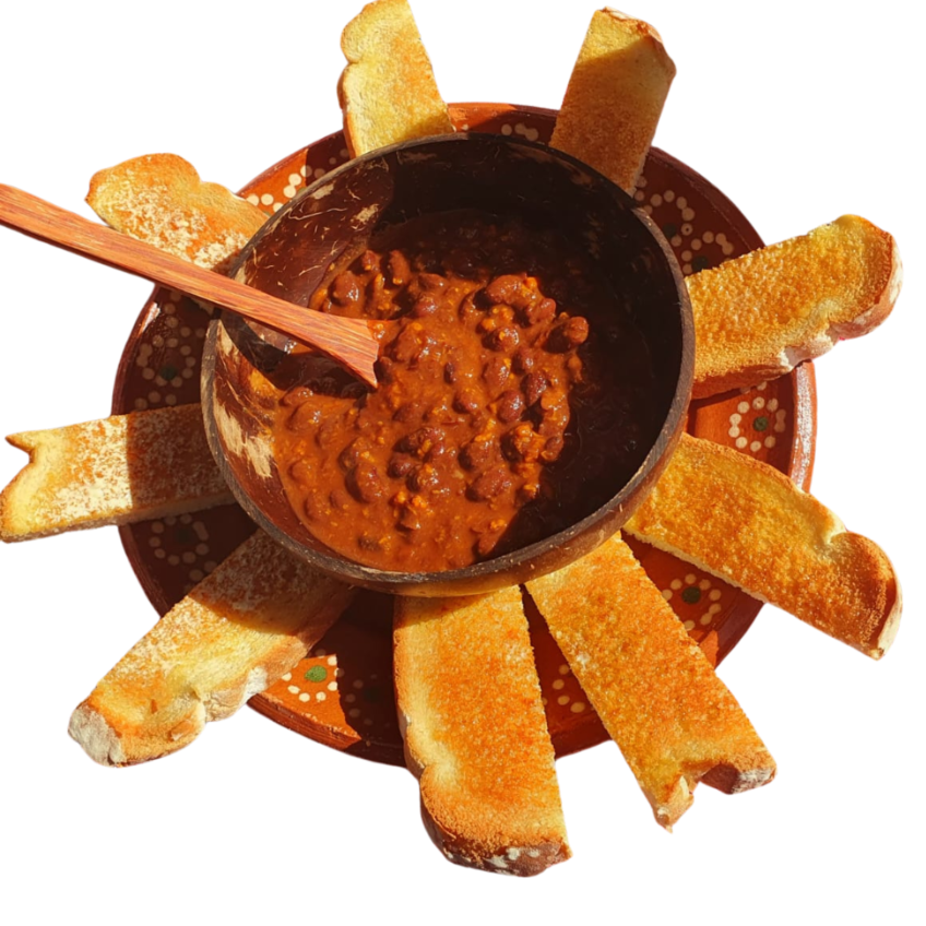 Chili con Pan Tostado / Chili & Toast