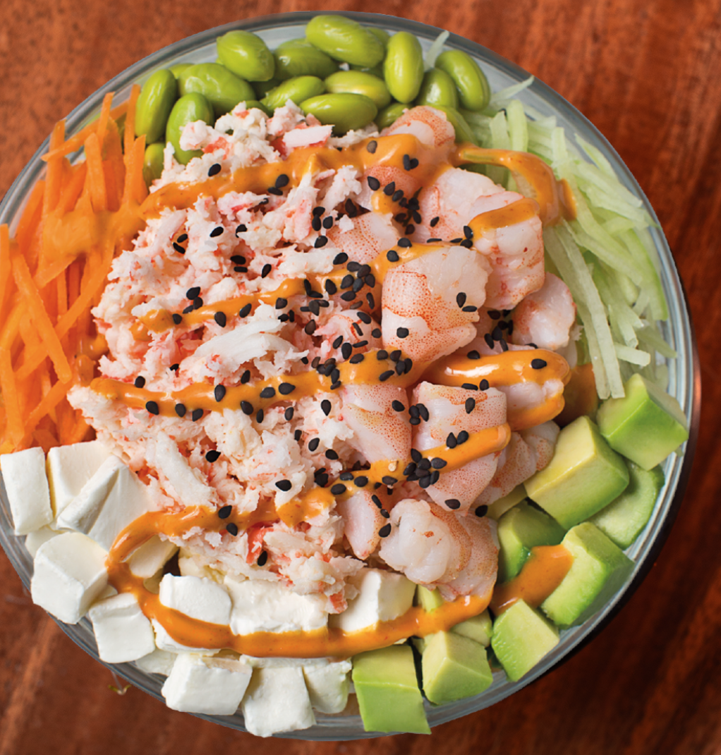 Chipotle crab and shrimp ch