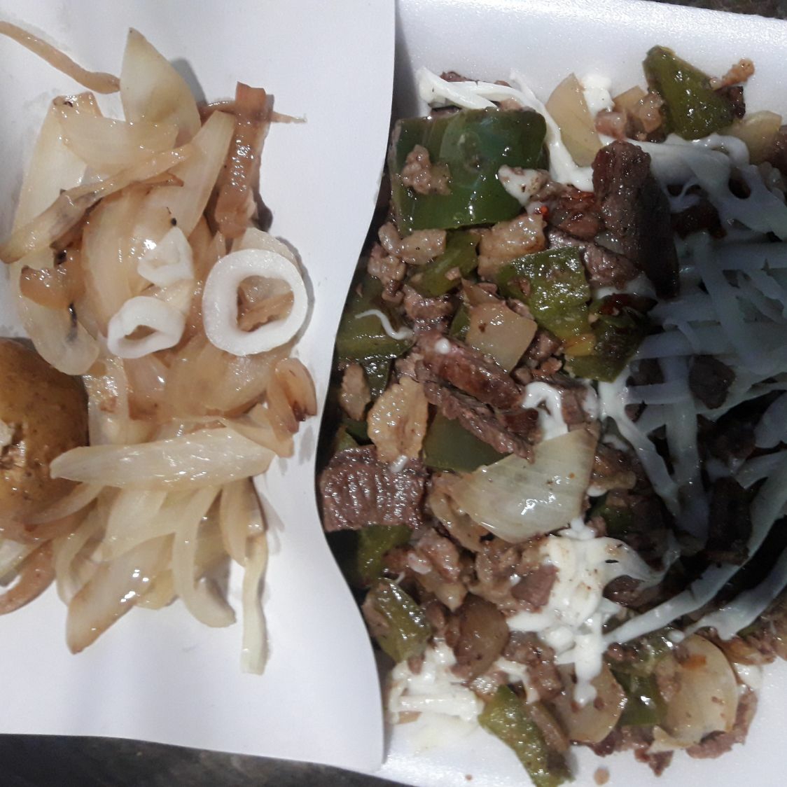 1 ALAMBRE CON BISTEC .CON / QUESO ASADERO