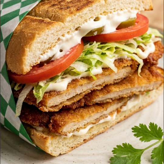 Lonche de Milanesa Pollo