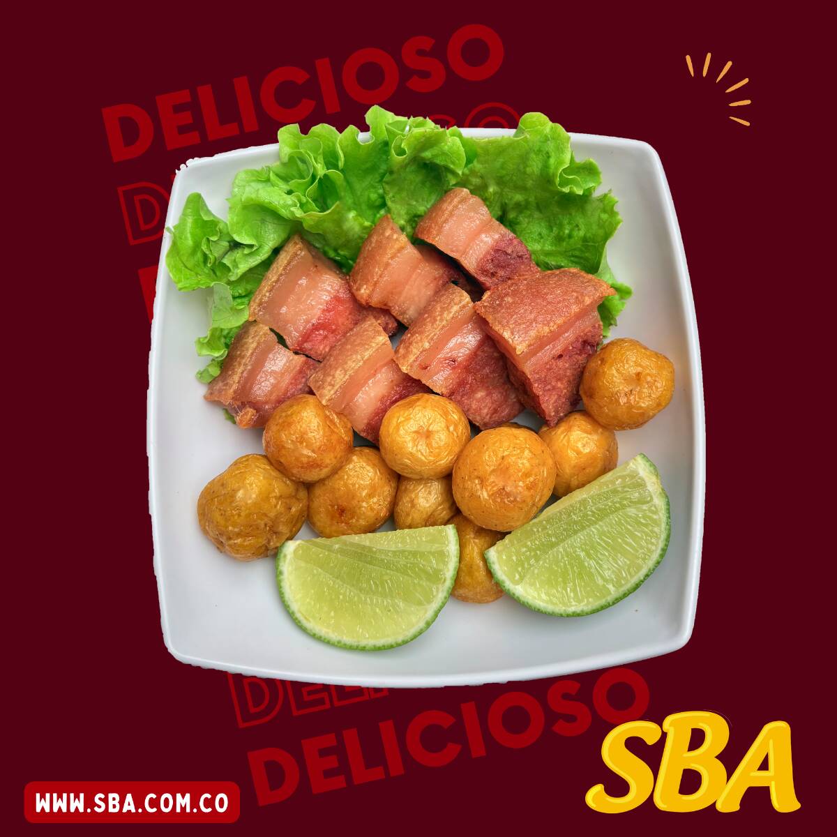 Chicharrón con Criolla