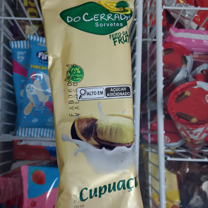 Picolé sabor Cupuaçu 55 gr.