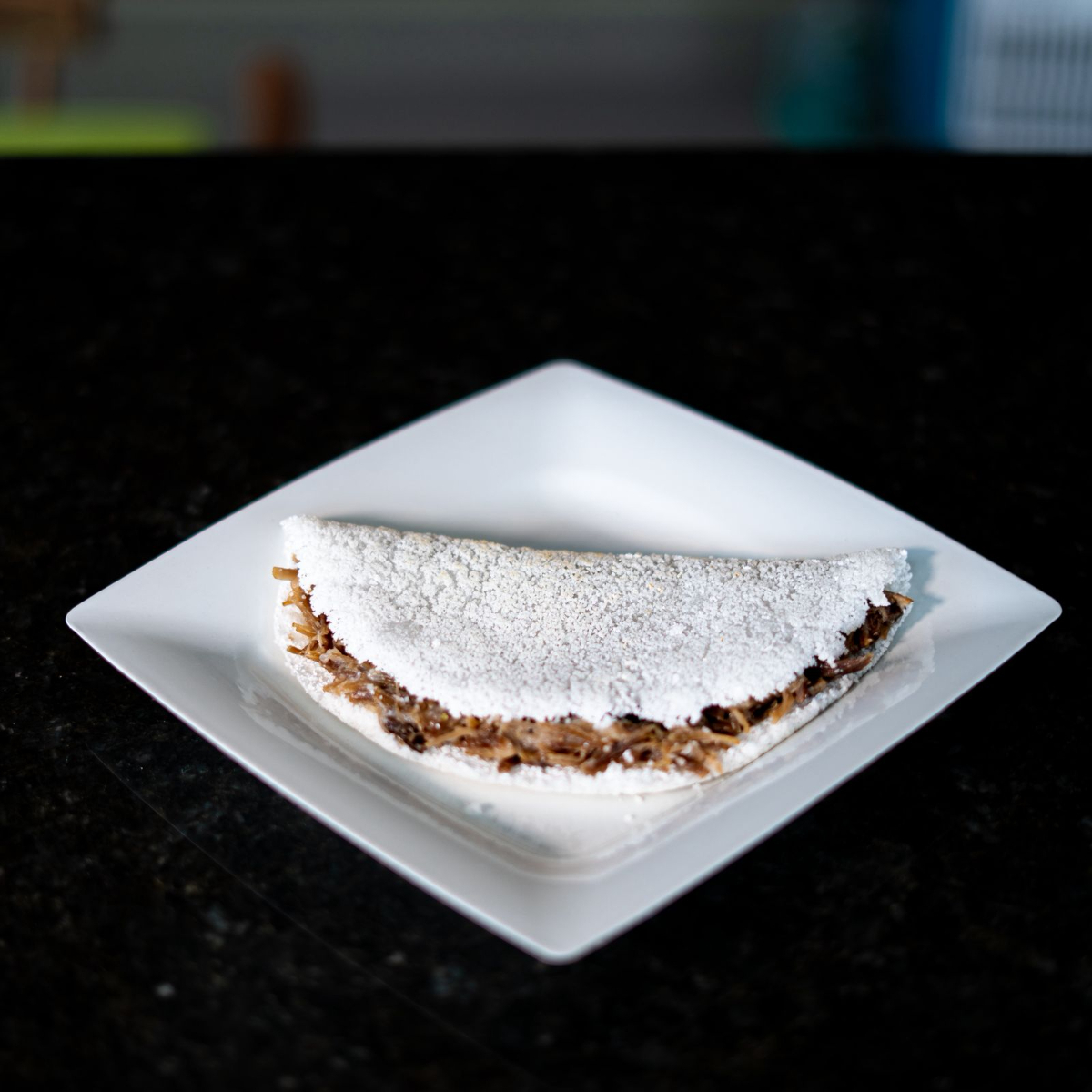 CARNE SECA DESFIADA COM REQUEIJÃO