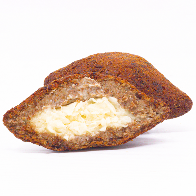 170 gramas | O nosso Quibe com Requeijão é versátil e pode ser apreciado de diversas formas. Pode ser servido como aperitivo em festas e eventos, como uma opção saborosa para lanches ou até mesmo como acompanhamento em uma refeição completa. A cremosidade do requeijão se mistura perfeitamente com o sabor marcante do quibe, proporcionando uma experiência única.