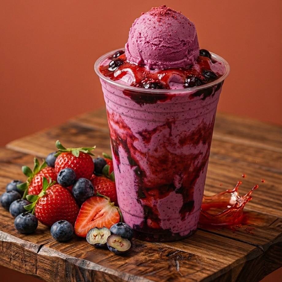 🍇🍓Frutos Rojos (Malteada)