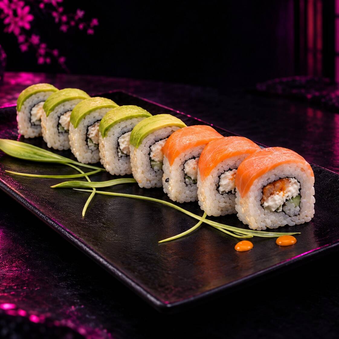 SALMÓN AVOCADO ROLL