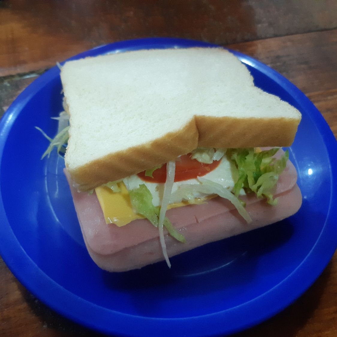Sándwich de Pan Blanco