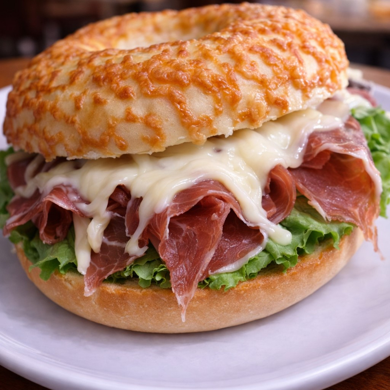 Bagel Jamón Serrano