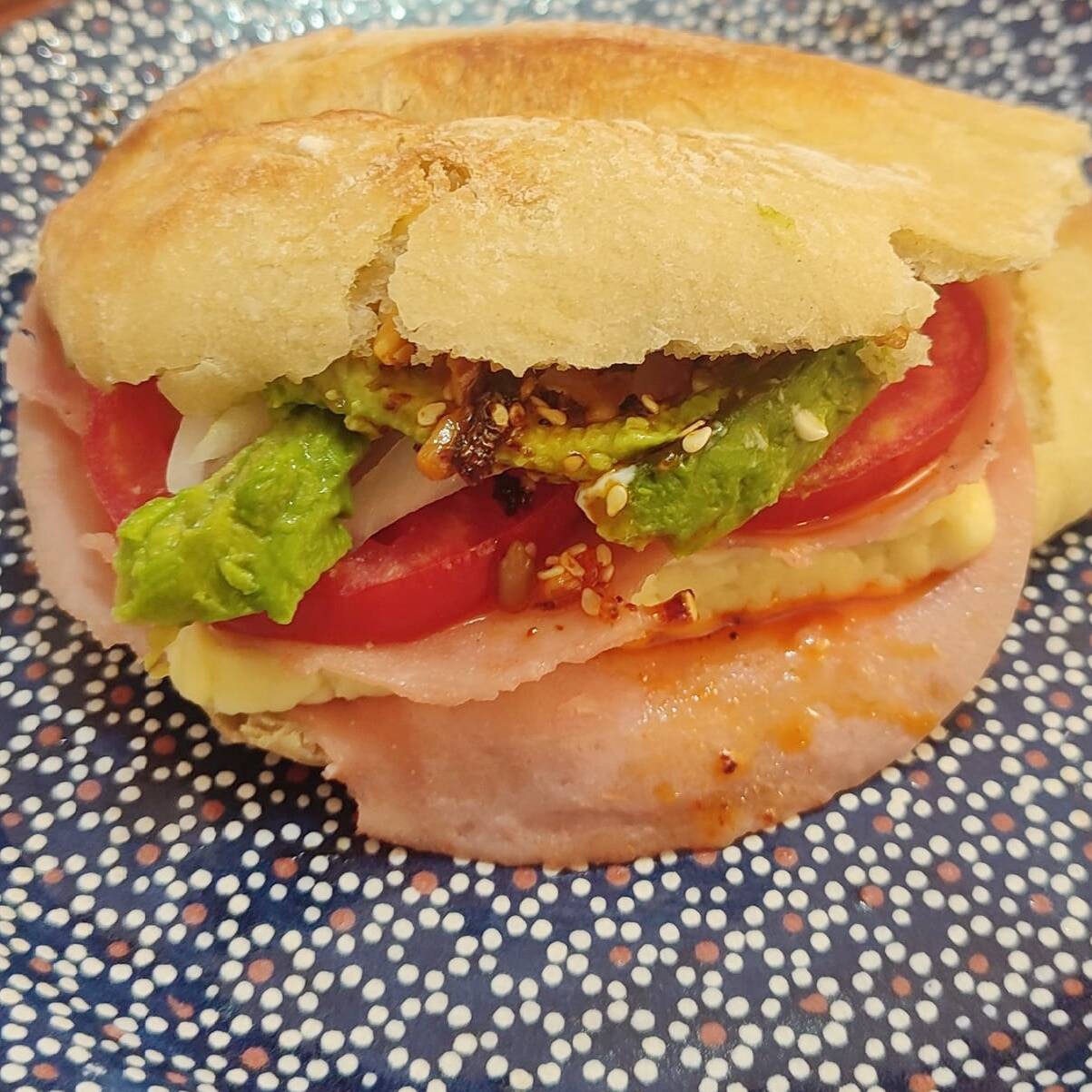 Torta de Queso Puerco con Queso Asadero