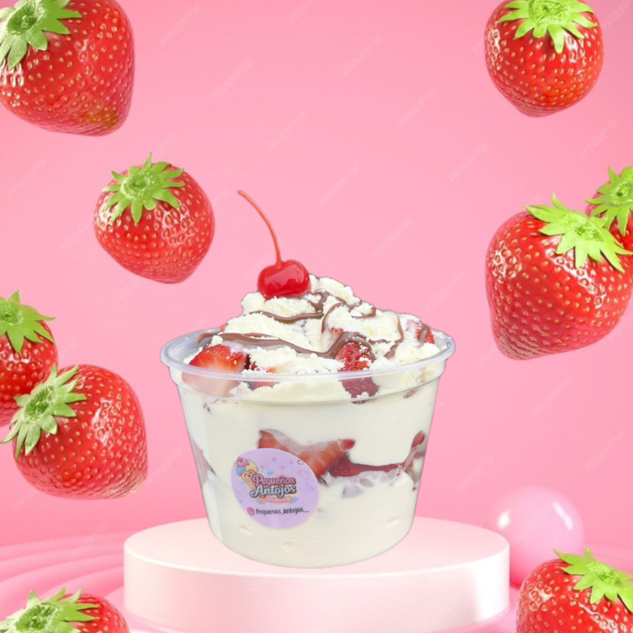 Fresas con Crema