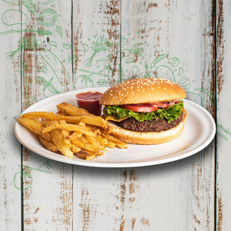 Hamburguesa De Res