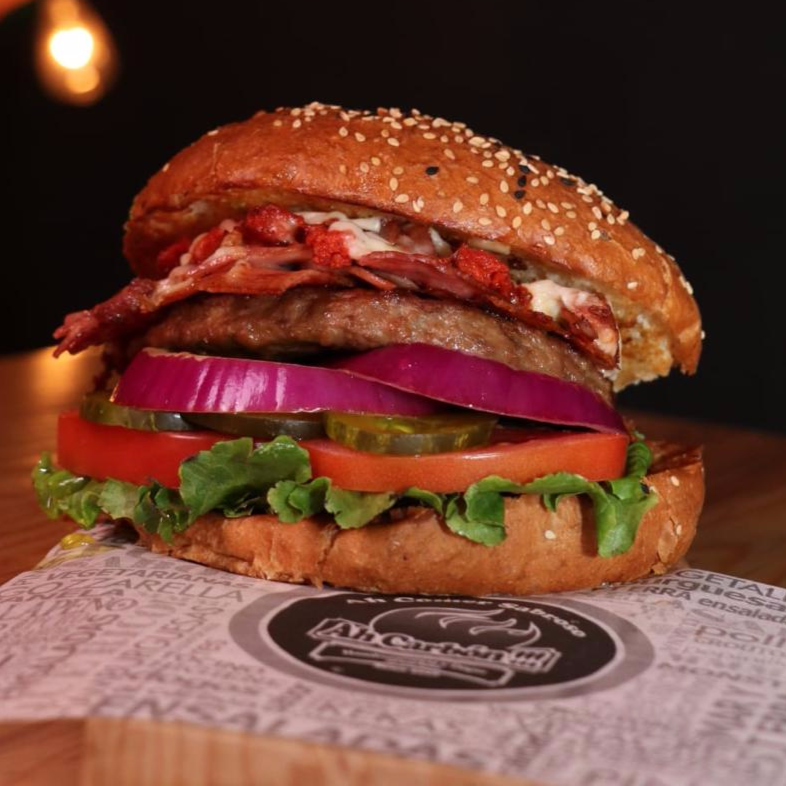 Hamburguesa Grande Hawaiana