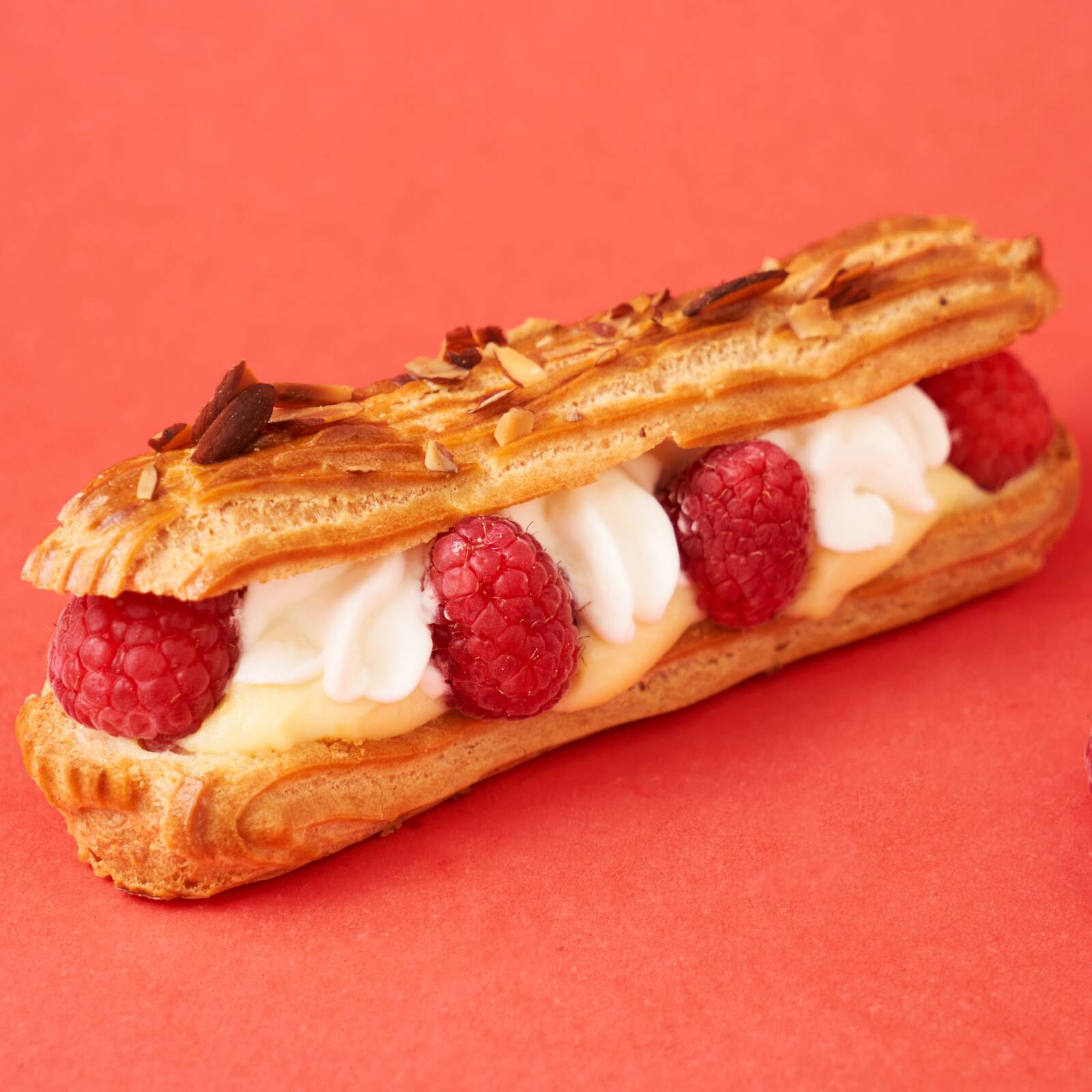 Eclair frambuesa