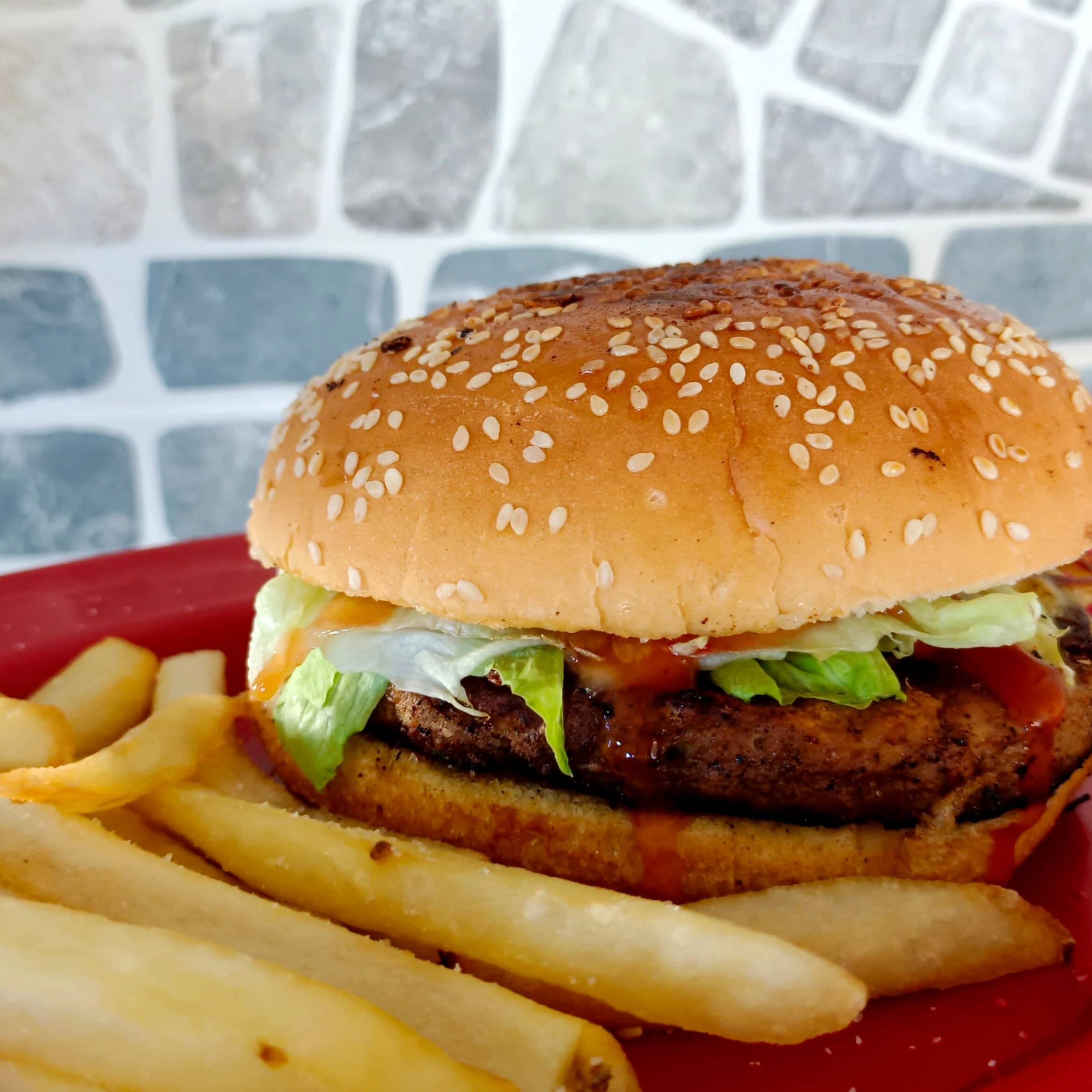 Hamburguesa con Papas