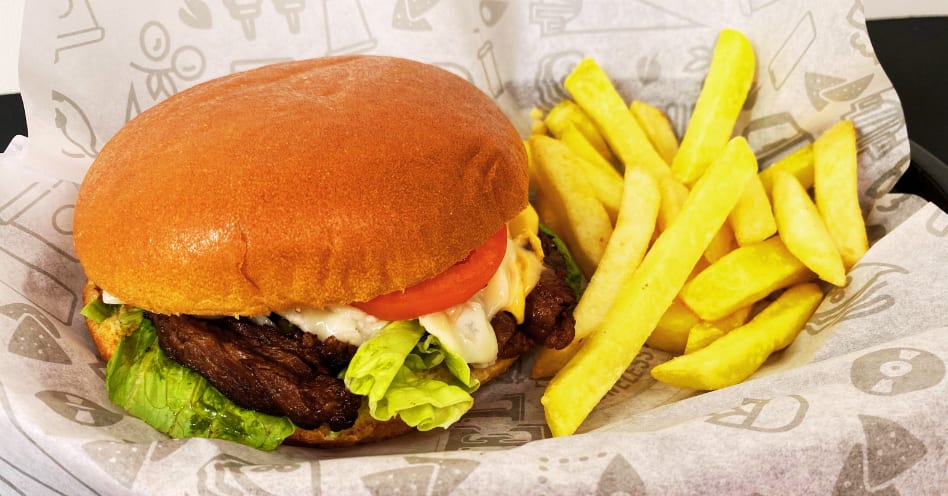 Hamburguesa Carne Arrachera