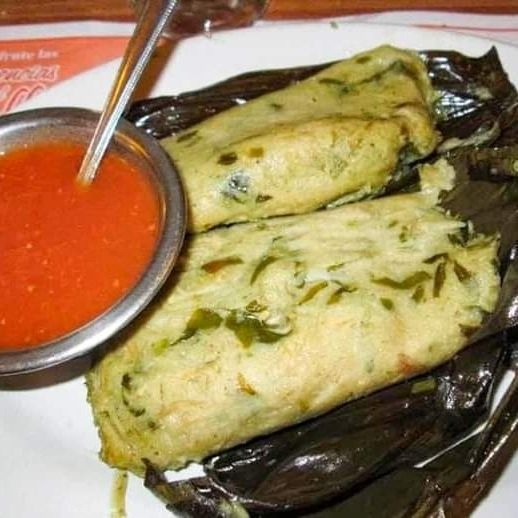 Tamalitos de Cerdo con Chipilin