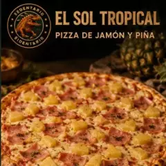 Pizza Grande Hawaiana El Sol Tropical